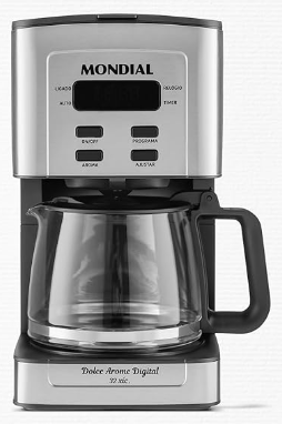 Cafeteira Eletrica Dolce Arome Digital, Mondial
