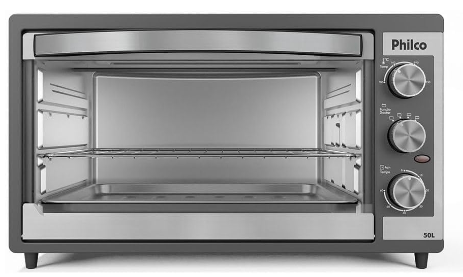 Forno Eletrico 50L Philco PFE52P Dupla resistencia 127V