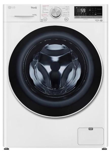 Lava e Seca LG VC4 14kg Com Inteligencia Artificial
