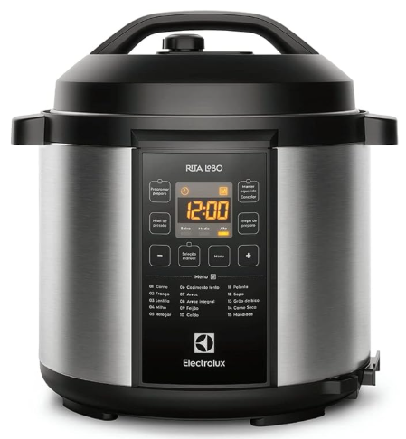 Panela pressão elétrica Electrolux digital capacidade 6L
